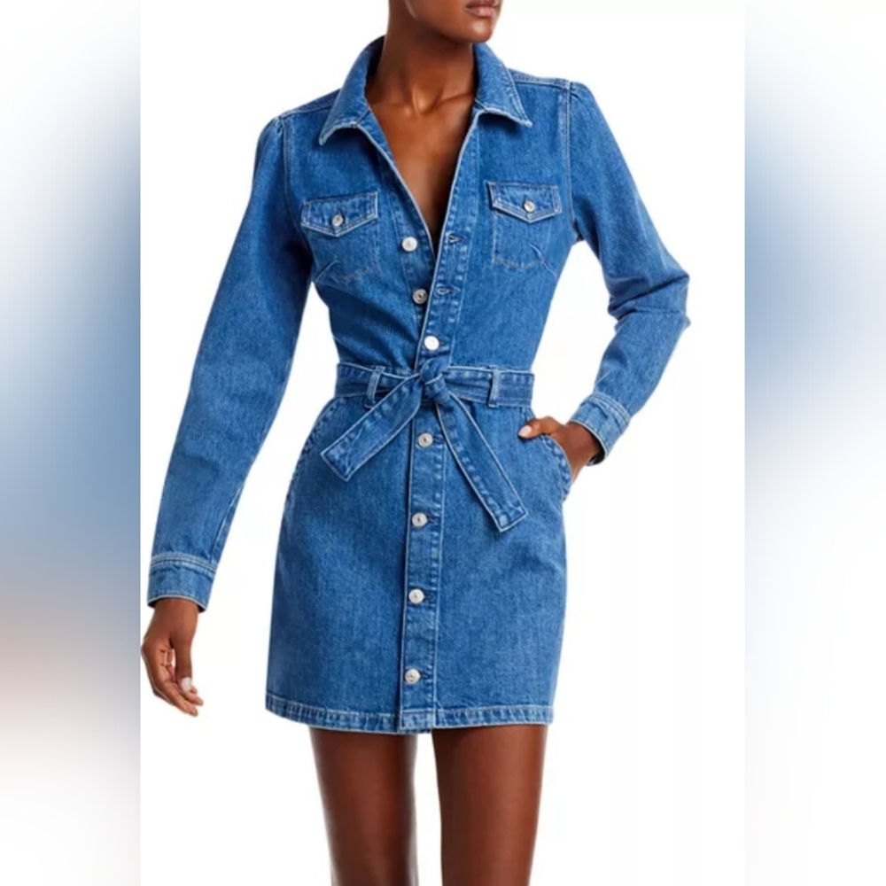PAIGE Mayslie Denim Dress Size 2